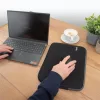 Notebook tok, 14", antibakteriális, RAPESCO, fekete