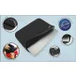 Notebook tok, 15,6", antibakteriális, RAPESCO, fekete