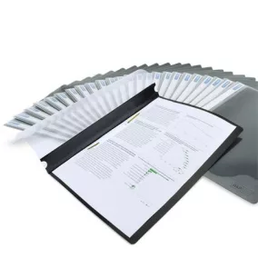 Gyorsfűző, PP, A4, RAPESCO "Eco", fekete