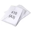 Irattartó tasak, A3, PP, patentos, RAPESCO "Eco", áttetsző
