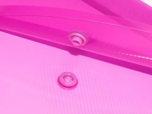 Irattartó tasak, DL, patentos, RAPESCO "Eco GRS Recycled", áttetsző vegyes színek