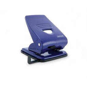   Lyukasztó, kétlyukú, 40 lap, fém, RAPESCO "835", kék