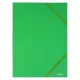 Gumis mappa, 15 mm, PP, A4, VICTORIA OFFICE, zöld