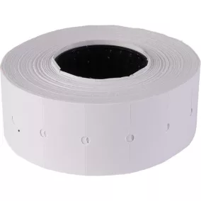 Árazószalag, 21x12 mm, "Motex", fehér