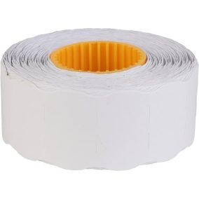 Árazószalag, 25x12 mm, fehér