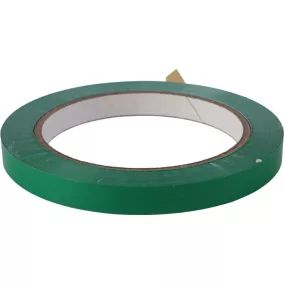 Tasakzáró szalag, 9 mmx66 m, öntapadó, zöld