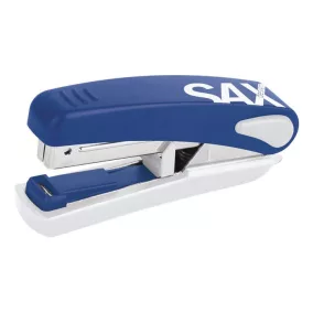   Tűzőgép, No. 10, 20 lap, lapos tűzés, SAX "519", kék