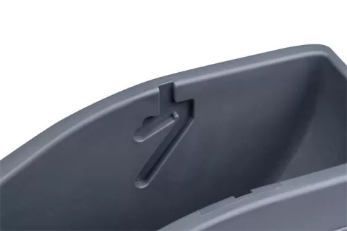 Csomagolószalag adagoló, asztali, csomagolószalaggal, SAX "729", antracit szürke