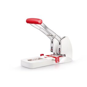   Lyukasztó, nagyteljesítményű, kétlyukú, 150 lap, SAX "908", fekete