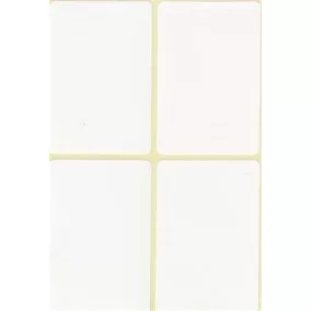 Etikett, 38x56 mm, 60 etikett/csomag