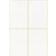 Etikett, 45x70 mm, 60 etikett/csomag