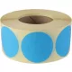 Etikett, 38 mm kör, 1000 etikett/tekercs, ciánkék