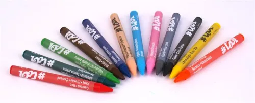 Zsírkréta, kerek, COOL BY VICTORIA, 12 különböző szín