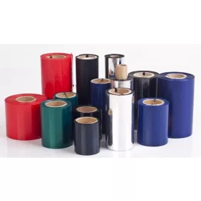   Festékszalag Zebra GK420t nyomtatóhoz, 110mm×450m, wax out 1 gyűrűn