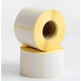 Etikett, thermo, 30x50 mm, 2000 etikett/tekercs, fehér