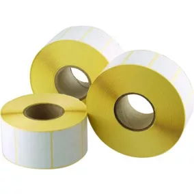 Etikett, thermo, 50x100 mm, 1000 etikett/tekercs, fehér