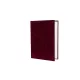 Oklevéltartó, A4, exkluzív, plüss, bordó
