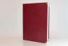 Oklevéltartó, A4, exkluzív, műbőr, 4 fém sarokkal, bordó