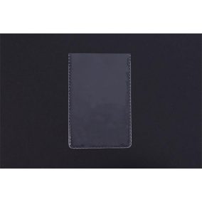 Igazolványtartó, TB tok, PVC, átlátszó