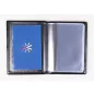   Igazolványtartó, álló, 16 betét lappal, PVC, "Okmányok", női