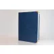 Oklevéltartó, A4, exkluzív, műbőr, 4 fém sarokkal, kék