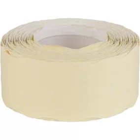 Árazószalag, 25x16 mm, gyengített ragasztóval, fehér