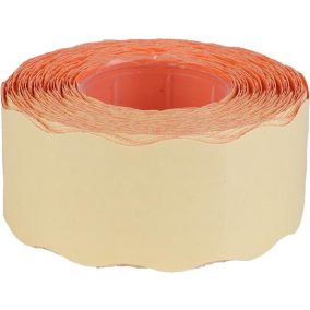 Árazószalag, 25x16 mm, narancs