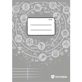   Füzet, tűzött, A5, szótár, 32 lap, VICTORIA PAPER Circle "31-32"