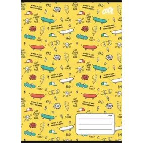   Füzet, tűzött, A5, vonalas, 32 lap, 1. osztály, COOL BY VICTORIA "Kids Adventure", "14-32"