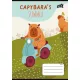 Füzet, tűzött, A5, vonalas, 32 lap, 1. osztály, COOL BY VICTORIA "Capibara", "14-32"