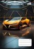 Füzet, tűzött, A5, vonalas, 32 lap, 2. osztály, COOL BY VICTORIA "Future Cars", "16-32"