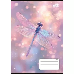   Füzet, tűzött, A5, vonalas, 32 lap, 3. osztály, COOL BY VICTORIA "Magic Sparkle", "12-32"