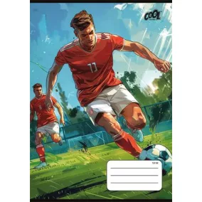   Füzet, tűzött, A5, vonalas, 32 lap, 3. osztály, COOL BY VICTORIA "Champion", "12-32"