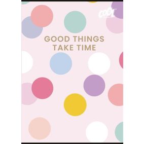   Füzet, tűzött, A4, vonalas, 32 lap, COOL BY VICTORIA "Positive Mind", "81-32"