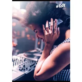   Füzet, tűzött, A5, vonalas, 96 lap, COOL BY VICTORIA, "DJ"