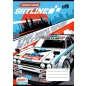   Füzet, tűzött, A5, kockás, 32 lap, COOL BY VICTORIA "Race cars", "27-32"
