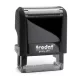 Bélyegző, TRODAT "Printy 4911", fekete ház, fekete párnával