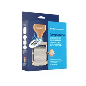   Bélyegző készlet, 6 minta, TRODAT "Creativ Birthday"