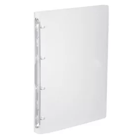   Gyűrűs könyv, 4 gyűrű, 25 mm, A4, PP, VIQUEL "Propyglass", víztiszta