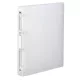 Gyűrűs könyv, 4 gyűrű, 40 mm, A4, maxi, PP, cserélhető címke, VIQUEL "Propyglass", víztiszta