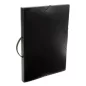   Irattartó mappa, gumis, 30 mm, A3, PP, VIQUEL "Creativ Gallery", fekete