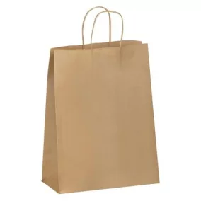 Ajándéktasak, 22X10X30,5 cm, VIQUEL, barna