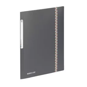   Gumis mappa, 15 mm, PP, A4, VIQUEL "Business Class", szürke