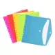 Irattartó tasak, A4, PP, patentos, VIQUEL "Happy Fluo", vegyes színek