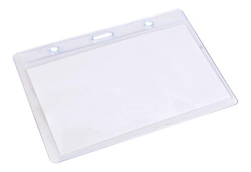 Azonosítókártya tartó, 105x65 mm, hajlékony, fekvő, VICTORIA OFFICE