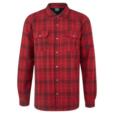 KA3 Sherpa bélésű kockás ing