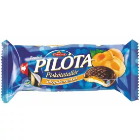 Piskótatallér, 147 g, GYŐRI "Pilóta", barack