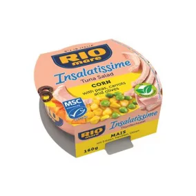   Tonhalsaláta, 160 g, RIO MARE "Insalatissime", kukoricával