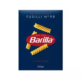 Száraztészta, durum, 500 g, BARILLA "Fusilli"