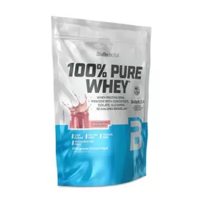   Tejsavó fehérjepor, 400g, BIOTECH USA "100% Pure Whey", eper